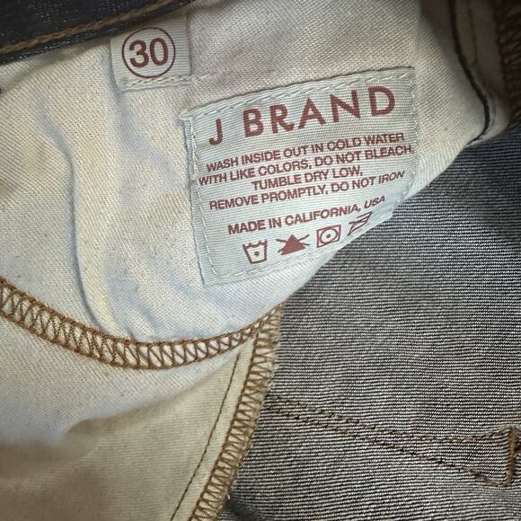 J Brand Jeans Denim Heritage Curvy Fit Cigarette Leg Blue Size 30 Casual - Picture 6 of 9